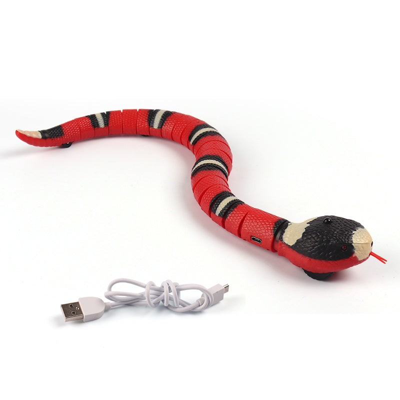 Smart Sensing Automatic Electronic Snake USB Toy for Cats