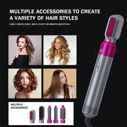 Versatile Styling: 5-in-1 Hair Comb